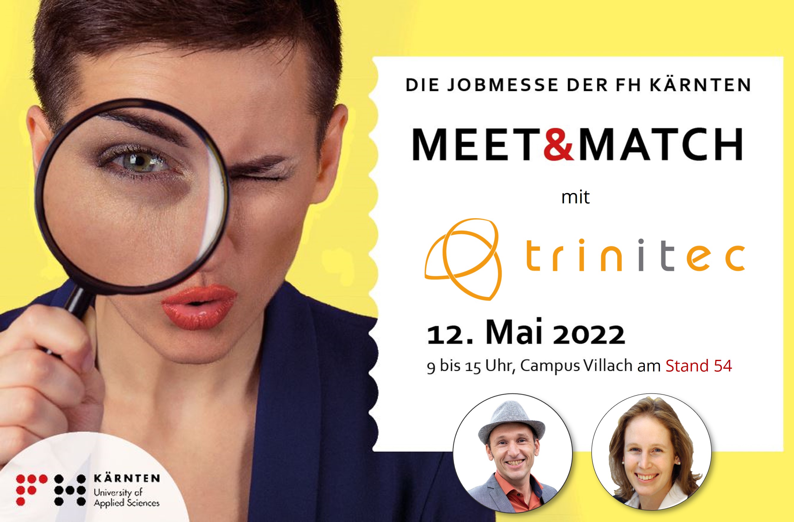 trinitec auf der Meet & Match 2022 mit Bernd und Birgit